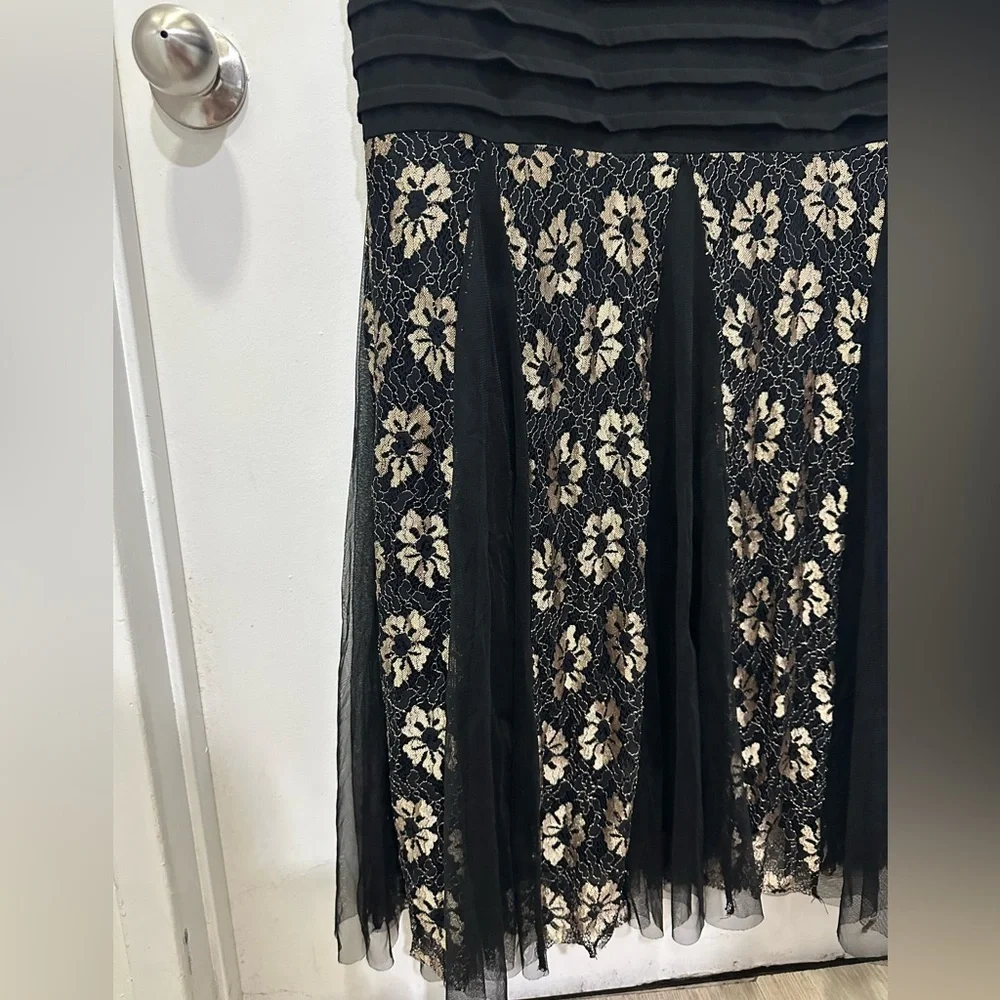 Candalite Sleeveless Formal Evening Gown Sz XL Grunge Whimsical Witchy - Picture 2 of 6